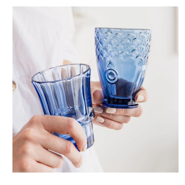 blue shot glass wine glass 