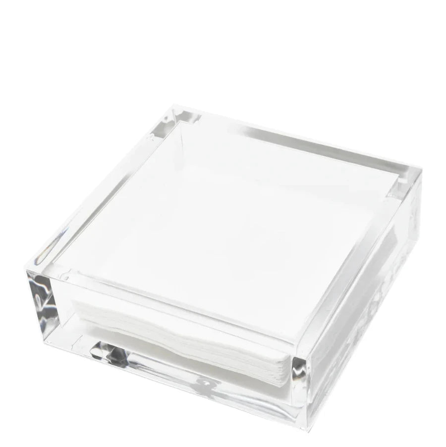 acrylic clear napkin holder 