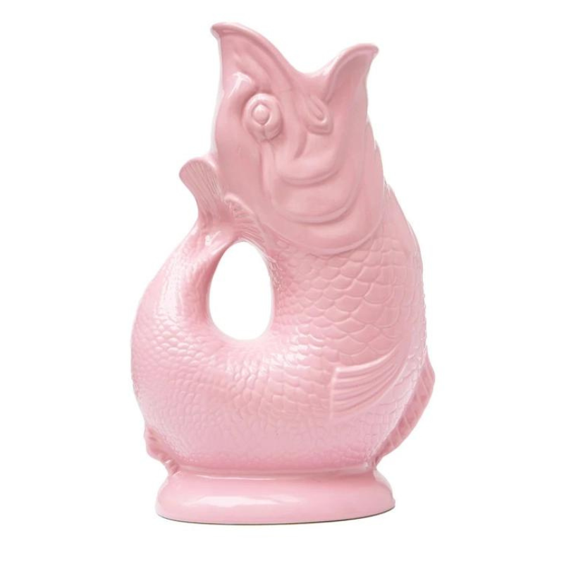 light pink gluggle jug
