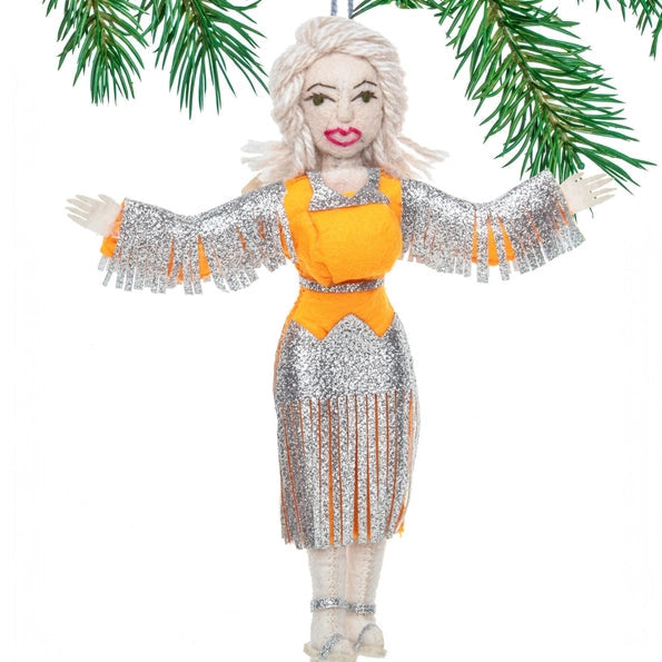 dolly parton ornament