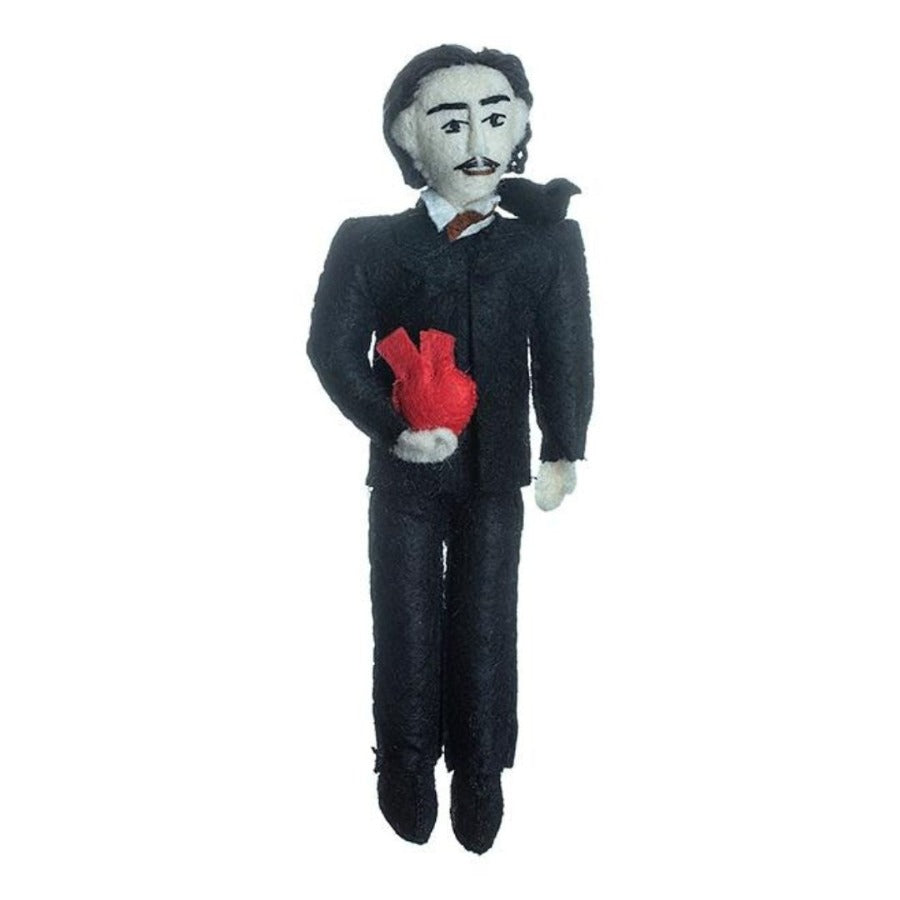 edgar allen poe ornament 
