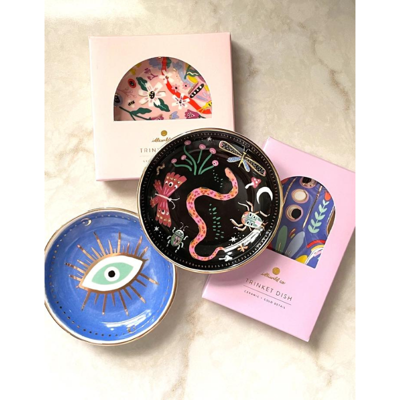 cute sardines trinket dish boxes