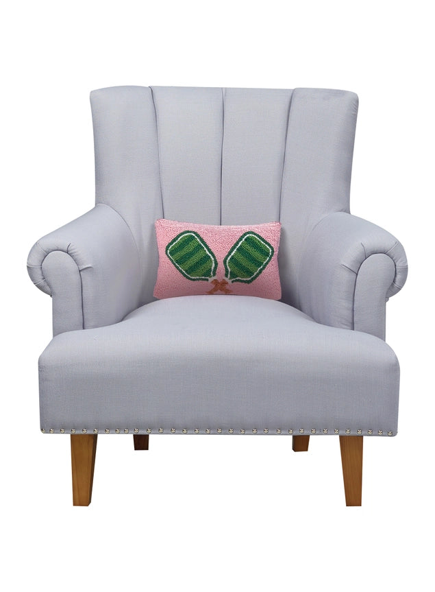 pickleball throw pillow