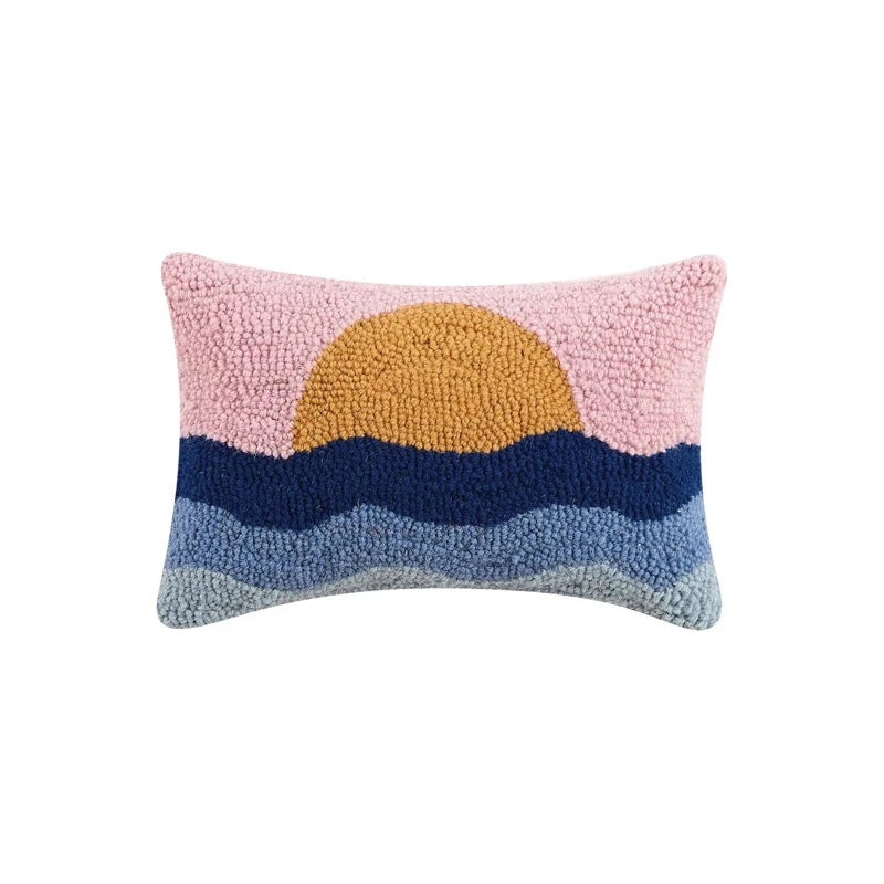 small Sunset throw pillow