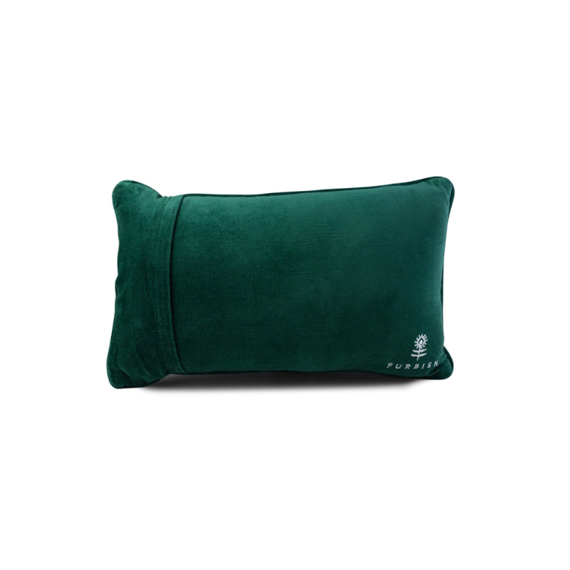 needlepoint tennis throw pillow