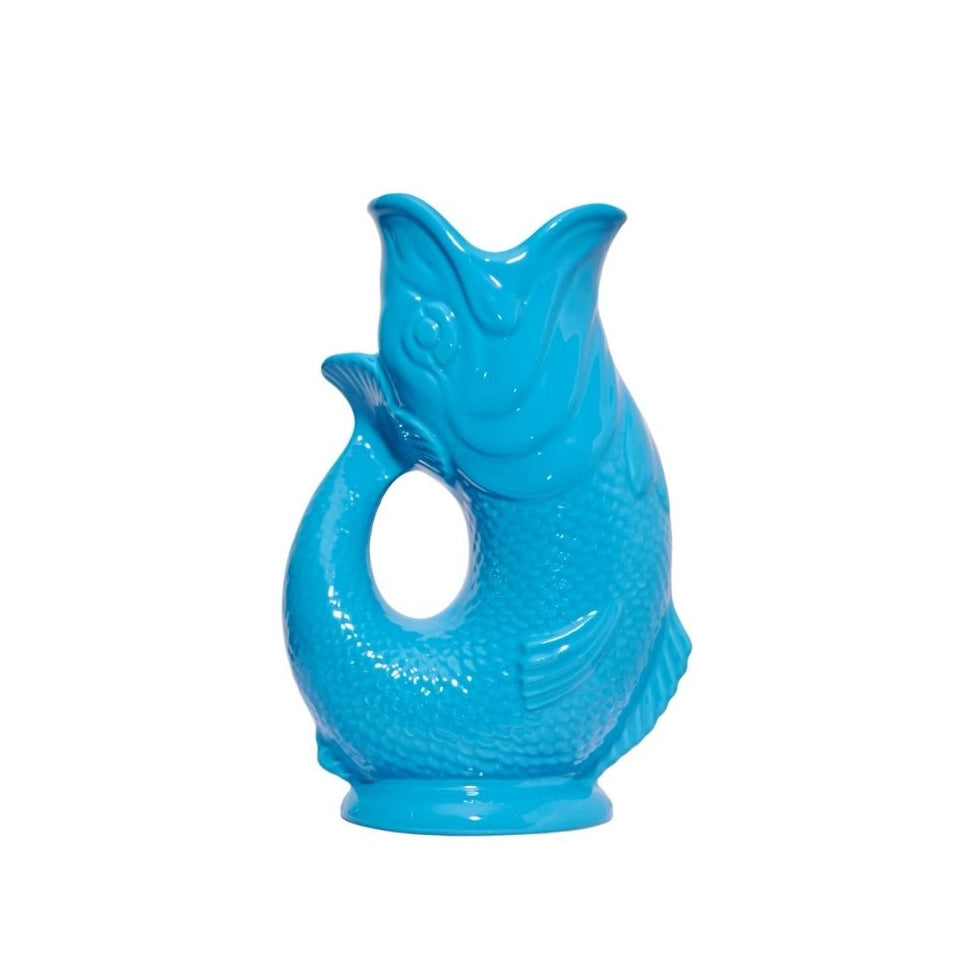 turquoise mini gluggle jug fish