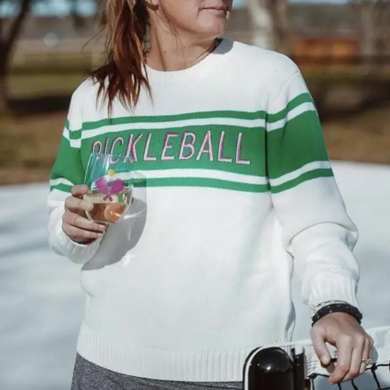 womens pickleball sweater