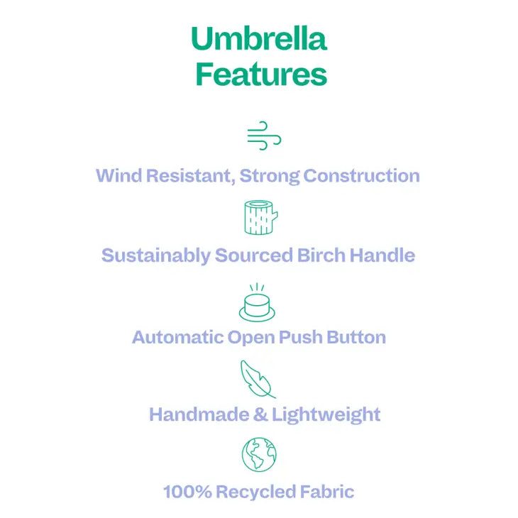 Lilac Purple Duck Umbrella