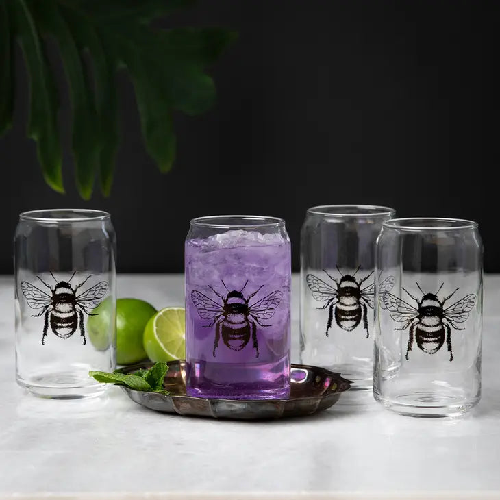 bee glasses set