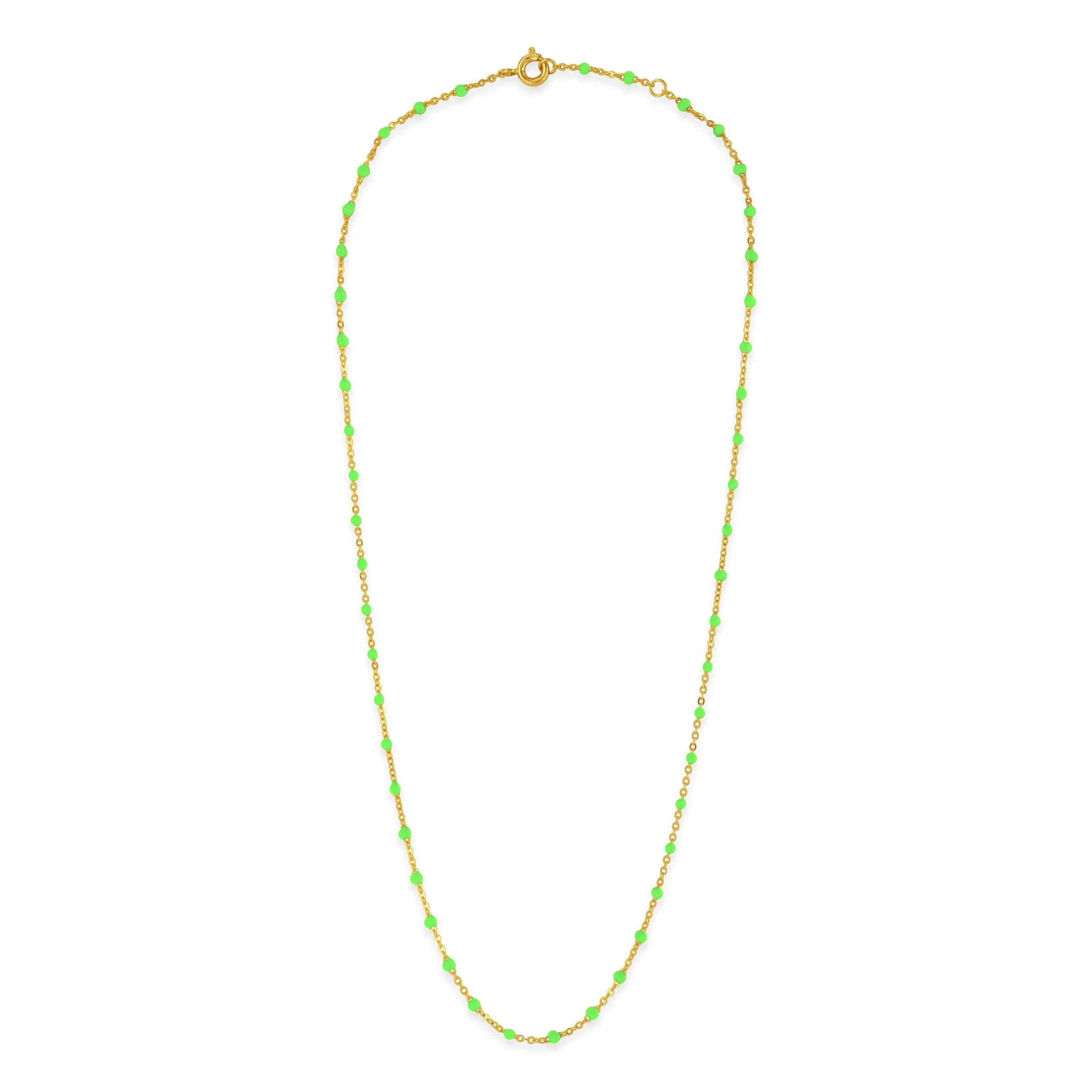 Resin Cable Cable Chain Necklaces | Available in 5 Colors
