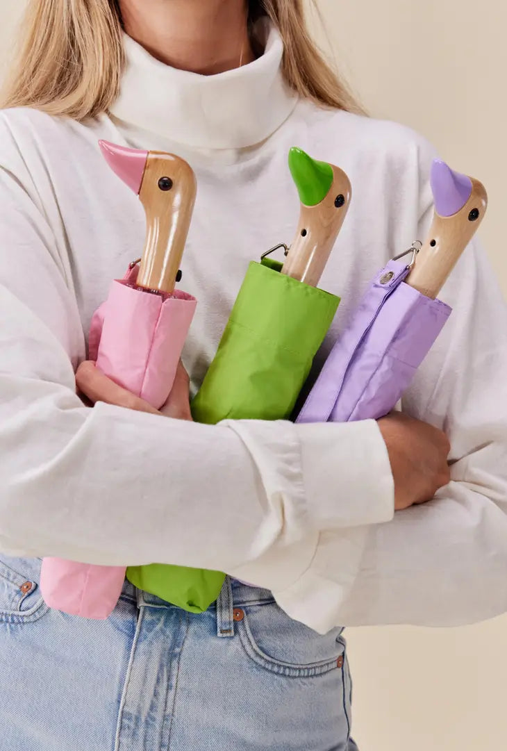pastel duck umbrellas